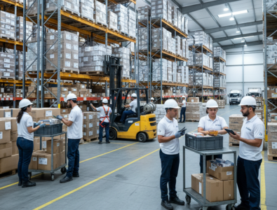 2.	Mão de obra para Logística Interna