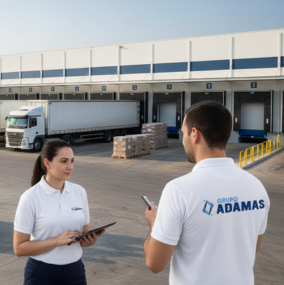 Adamas Logística Contato