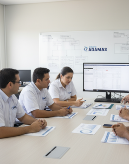 Transporte e distribuição Adamas